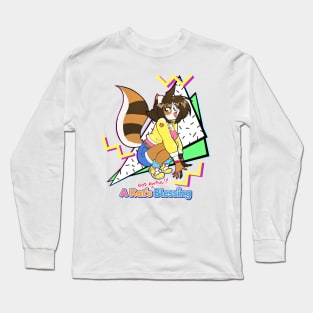 A Kat's (GOD AWFUL!!!) Blessing - 90s Kat Long Sleeve T-Shirt